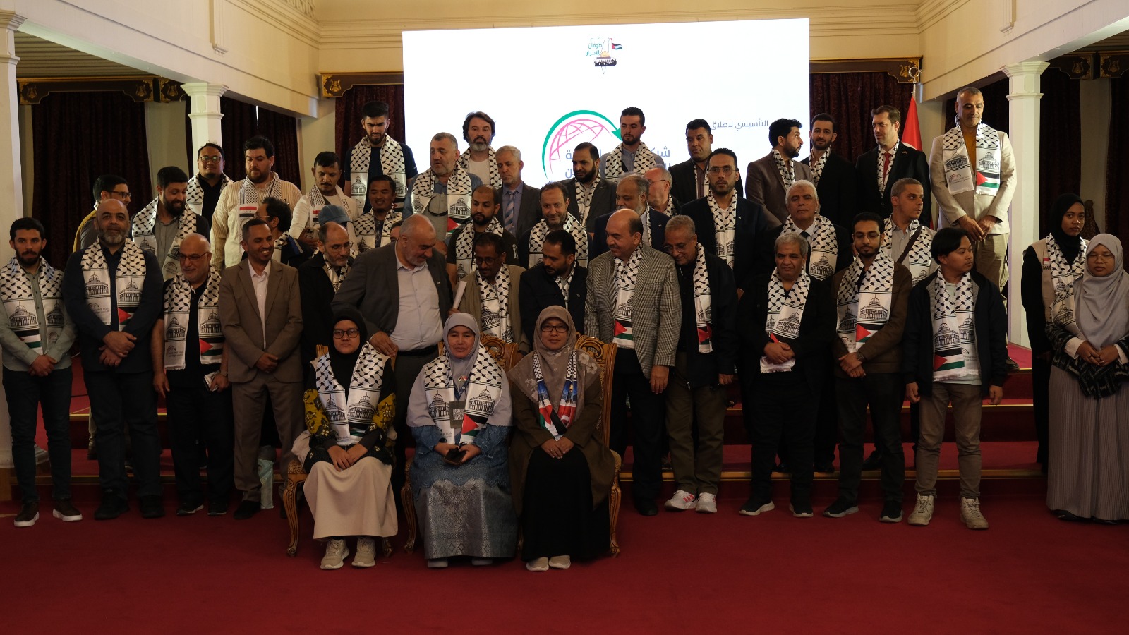 حمبة مناصرة الإعلاميين المتضررين من الحرب على غزة